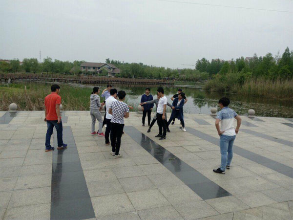 信息系三走活动之与你相伴菱溪湖公园    